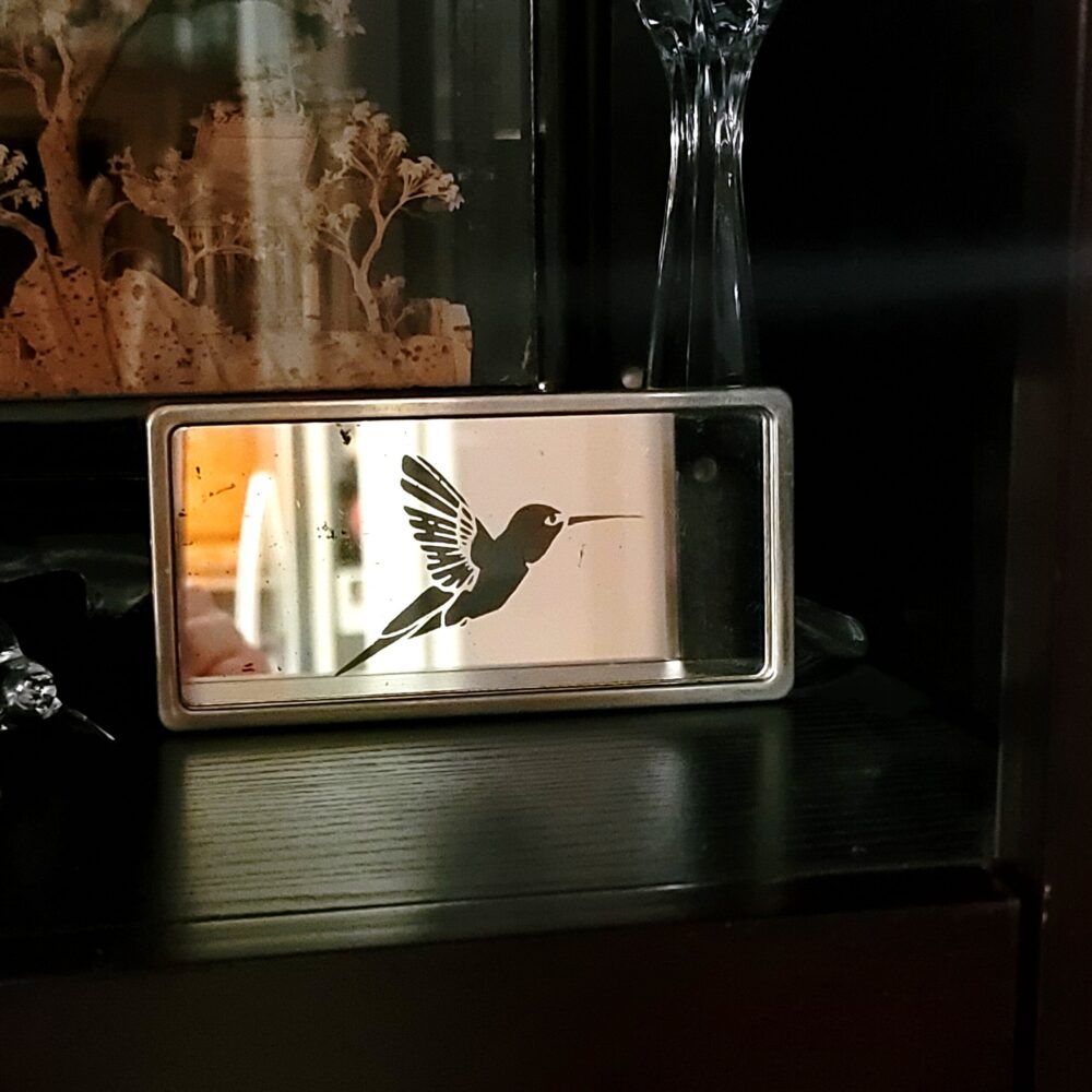 Hummingbird Hand Mirror