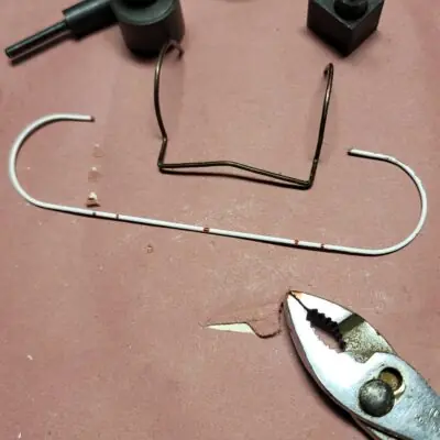 How To Make Your Own Tile Stand Using Wire Coat Hanger