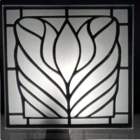 Iris Stained Glass