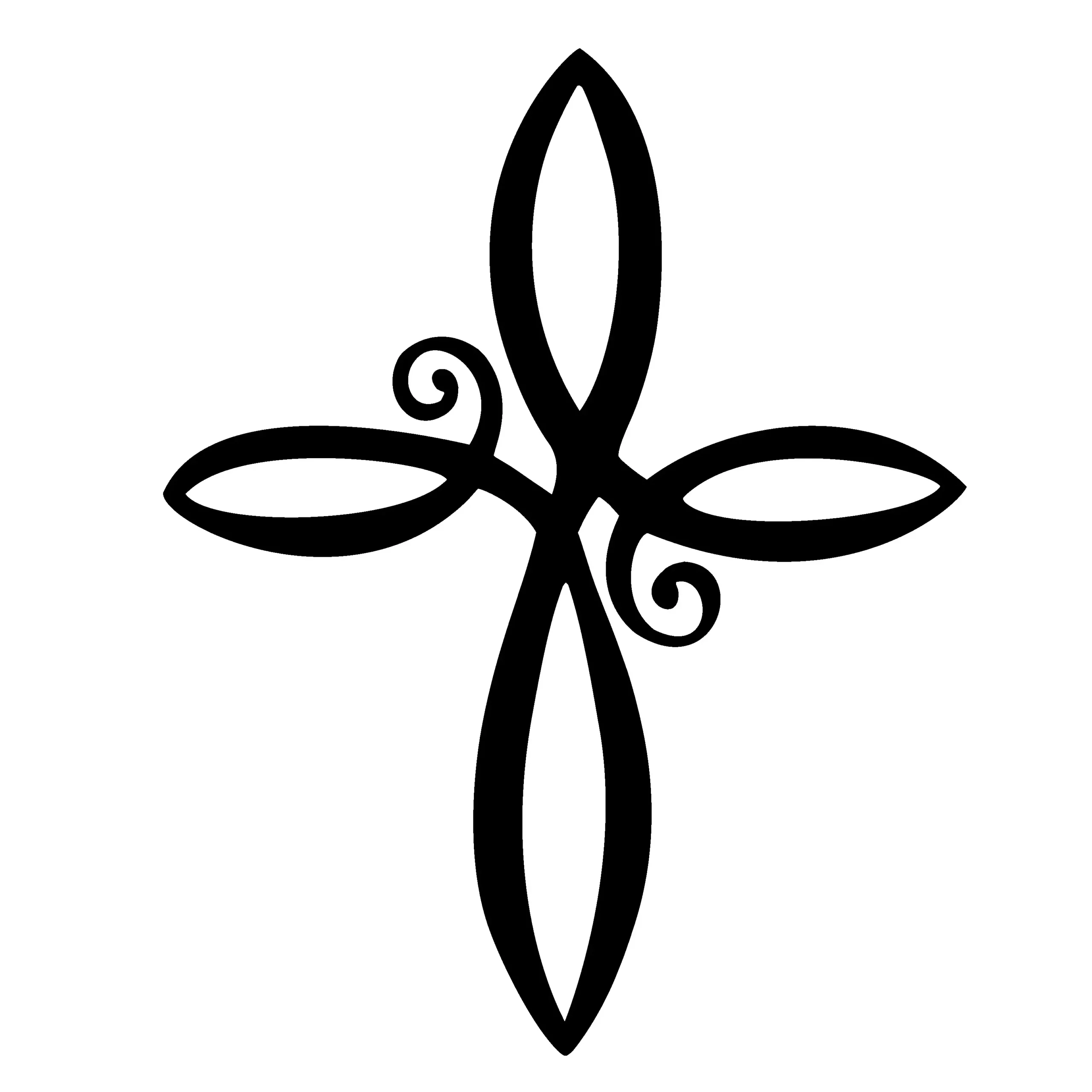 Swirl Cross Art
