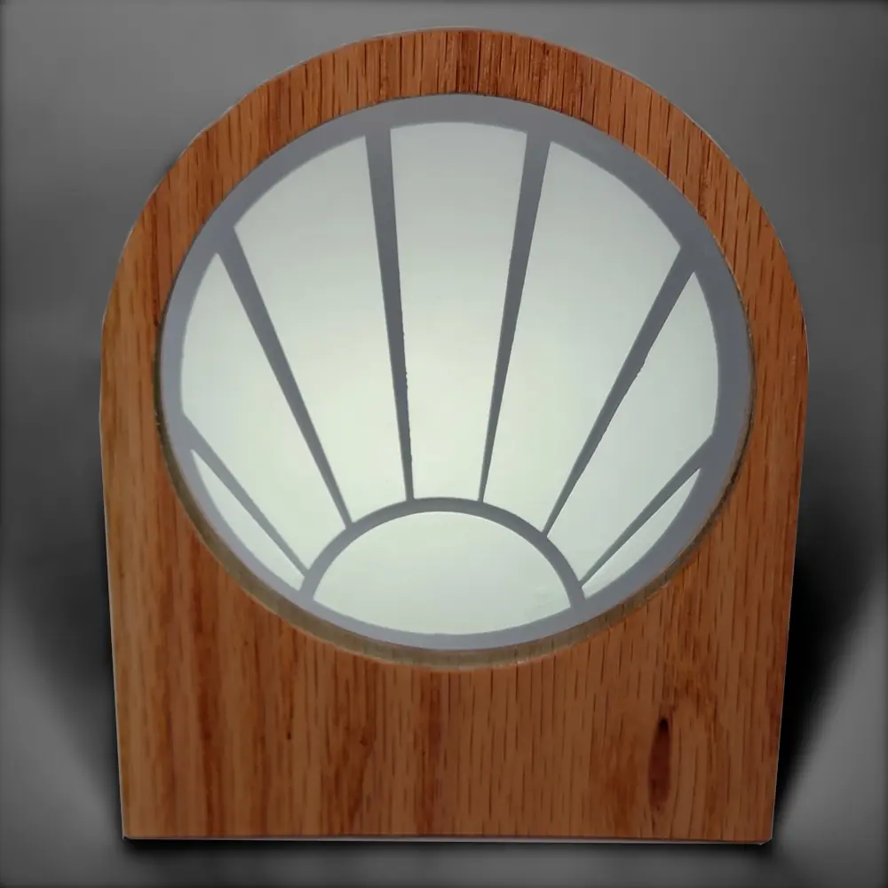 sunset rays Wooden Frame