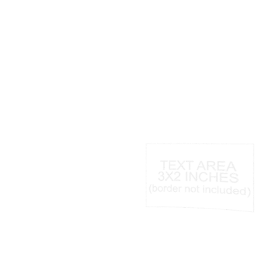 CRESCENT 9X6 TEXT AREA