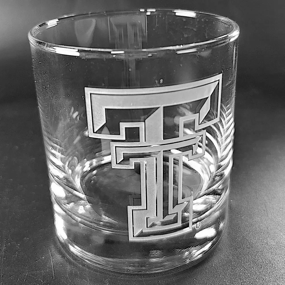 Whiskey Glass - TTU Double T