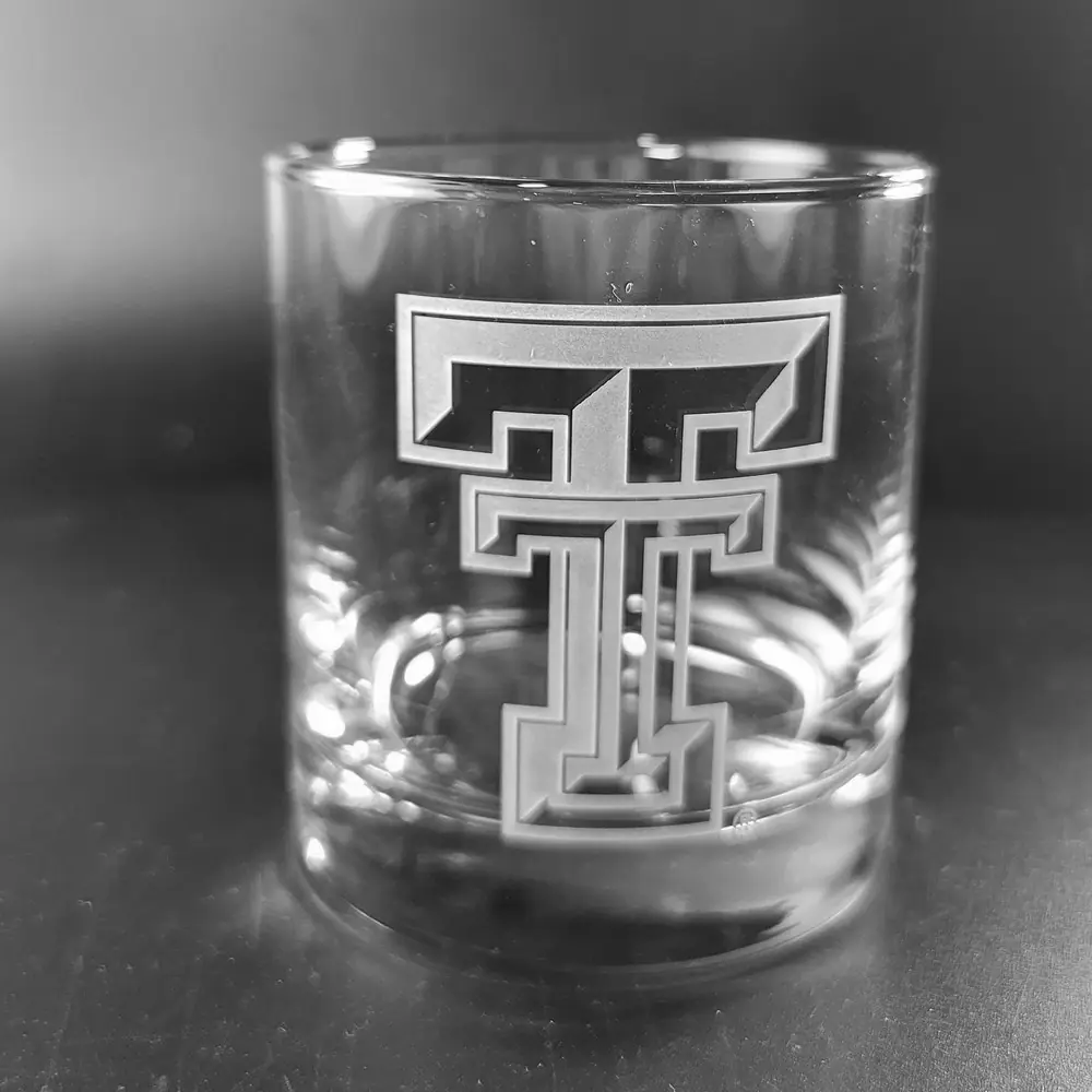 Whiskey Glass - TTU Double T
