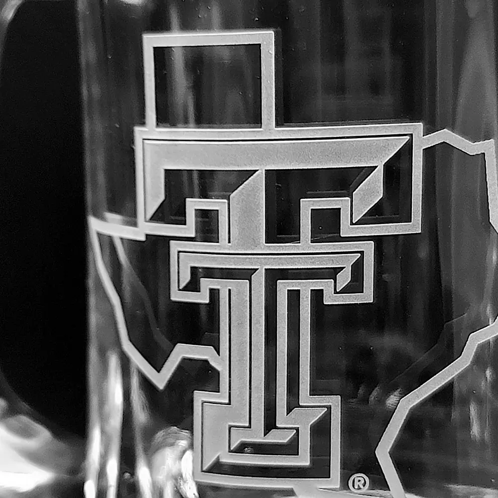 Beer Mug - TTU Double T with Texas Map