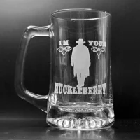 I'm Your Huckleberry Beer Mug