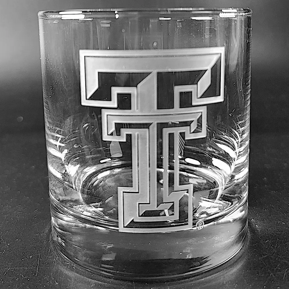 Whiskey Glass - TTU Double T