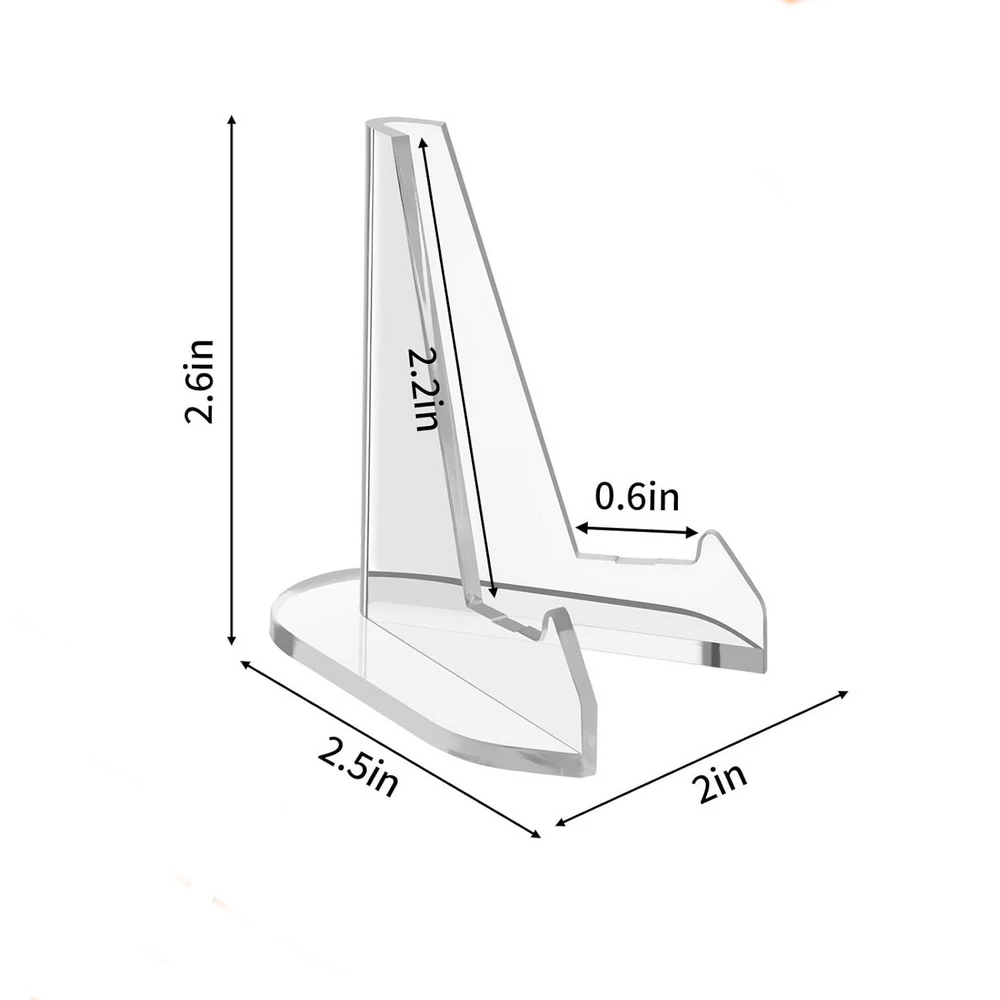 Clear Acrylic Display Stand 2.6 dems