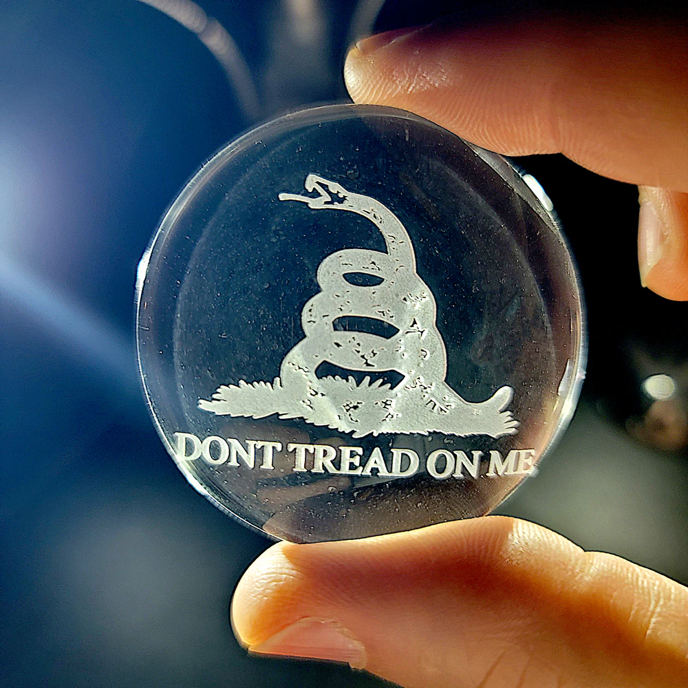 donโt tread on me cabochon rattlesnake patriotic symbol