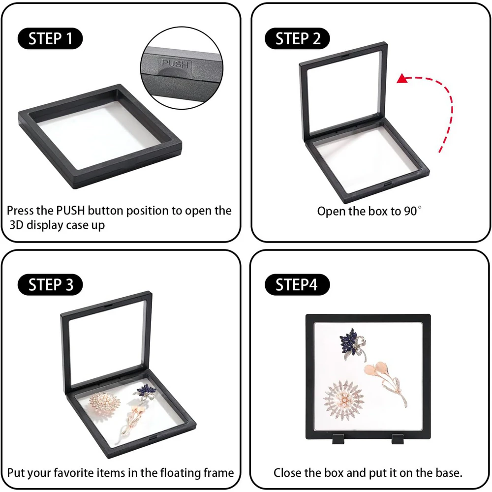 3D Floating Display Case 6.3 in. - Image 5