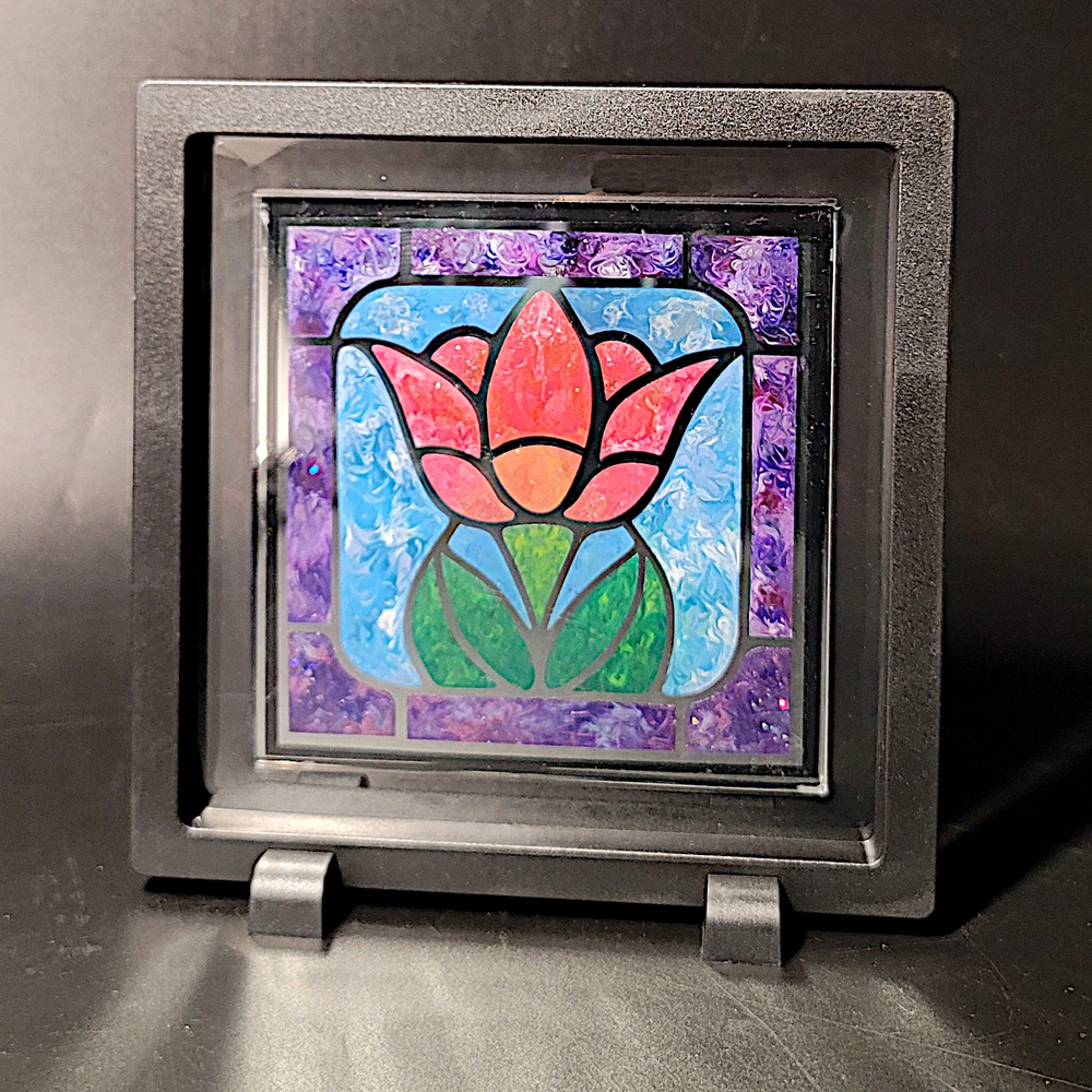 Three Leaf Foral Motif 07