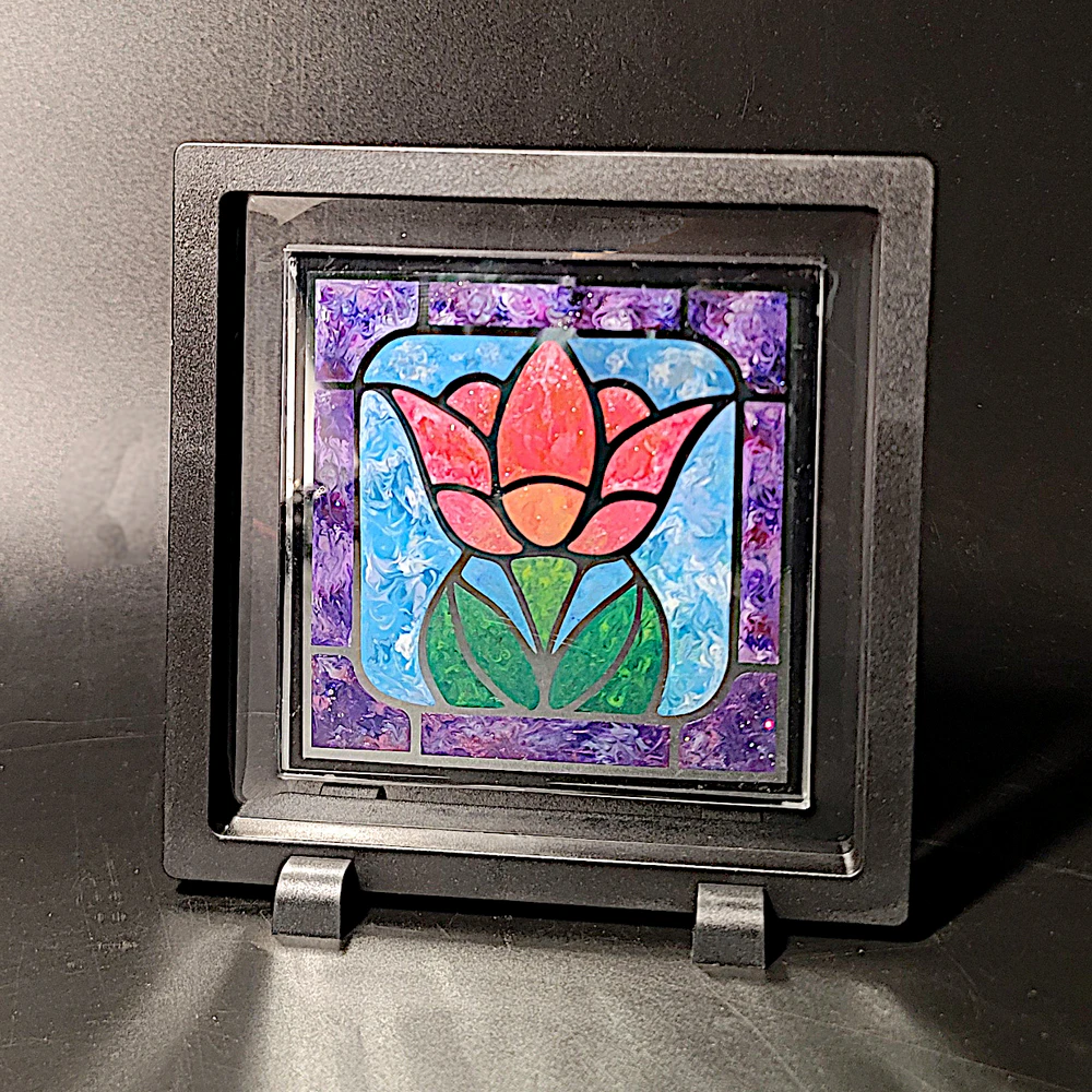 Three Leaf Foral Motif 10