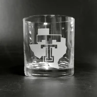 Whiskey Glass - TTU Raiderland