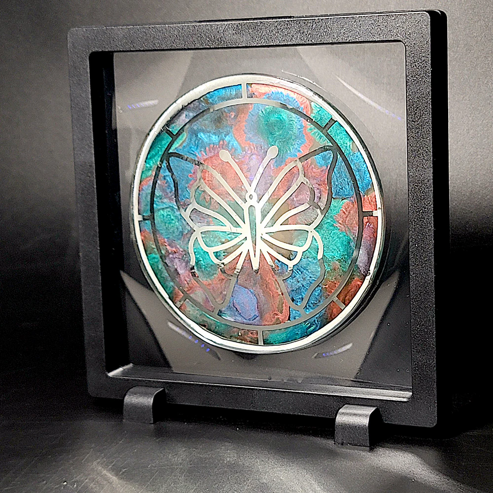 Butterfly Faux Stained Glass - Image 12