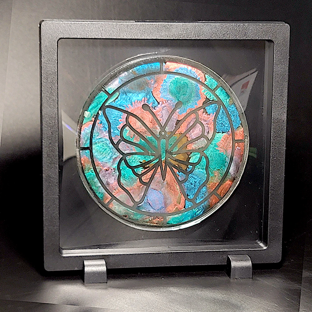 Butterfly Faux Stained Glass - Image 13