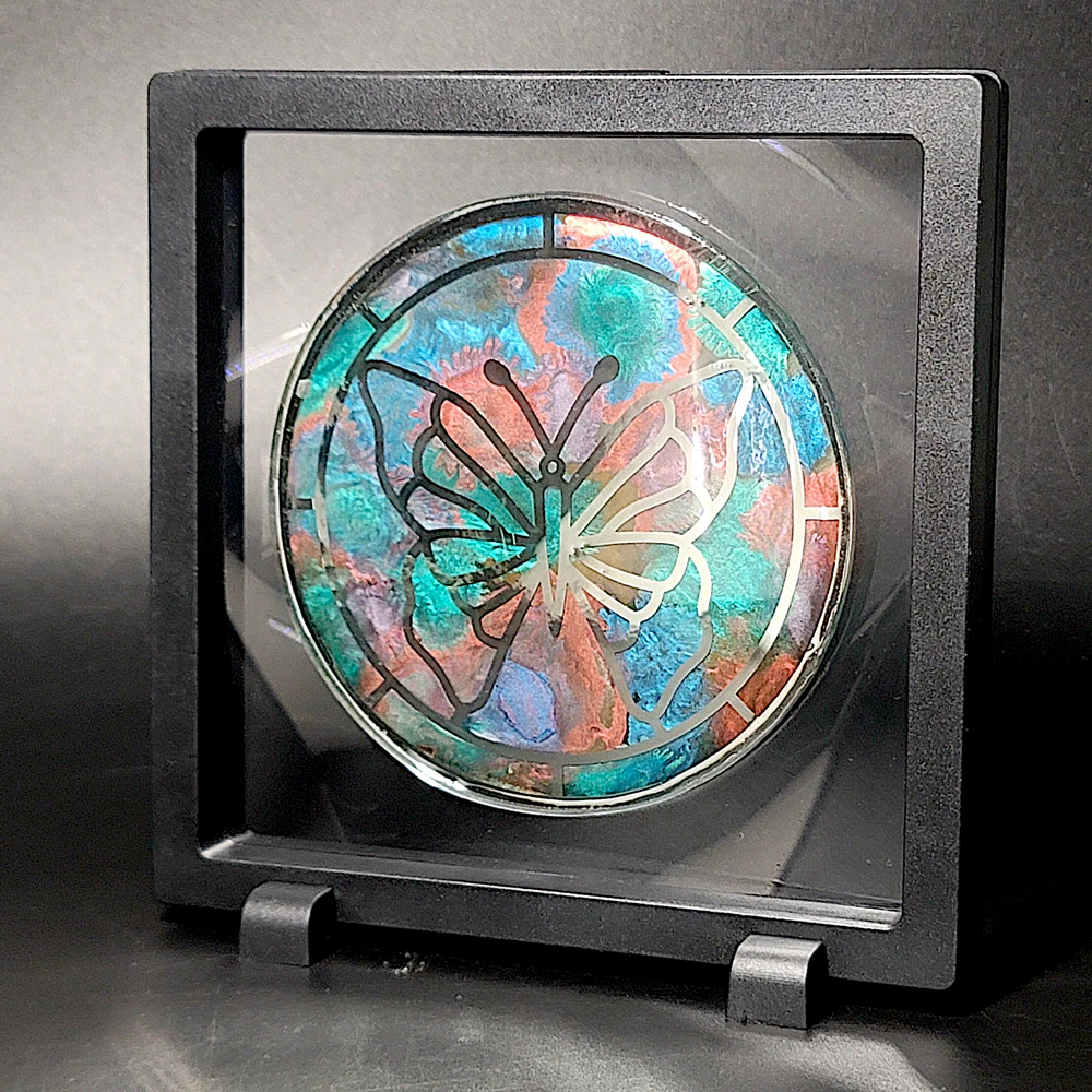Butterfly Faux Stained Glass - Image 6
