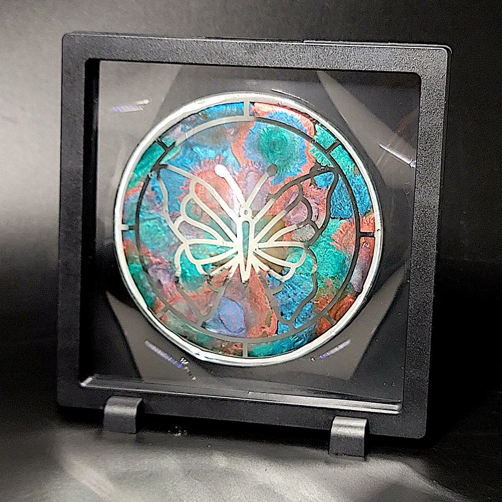 Butterfly Faux Stained Glass - Image 5
